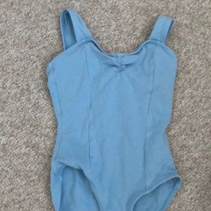 Blue leotard